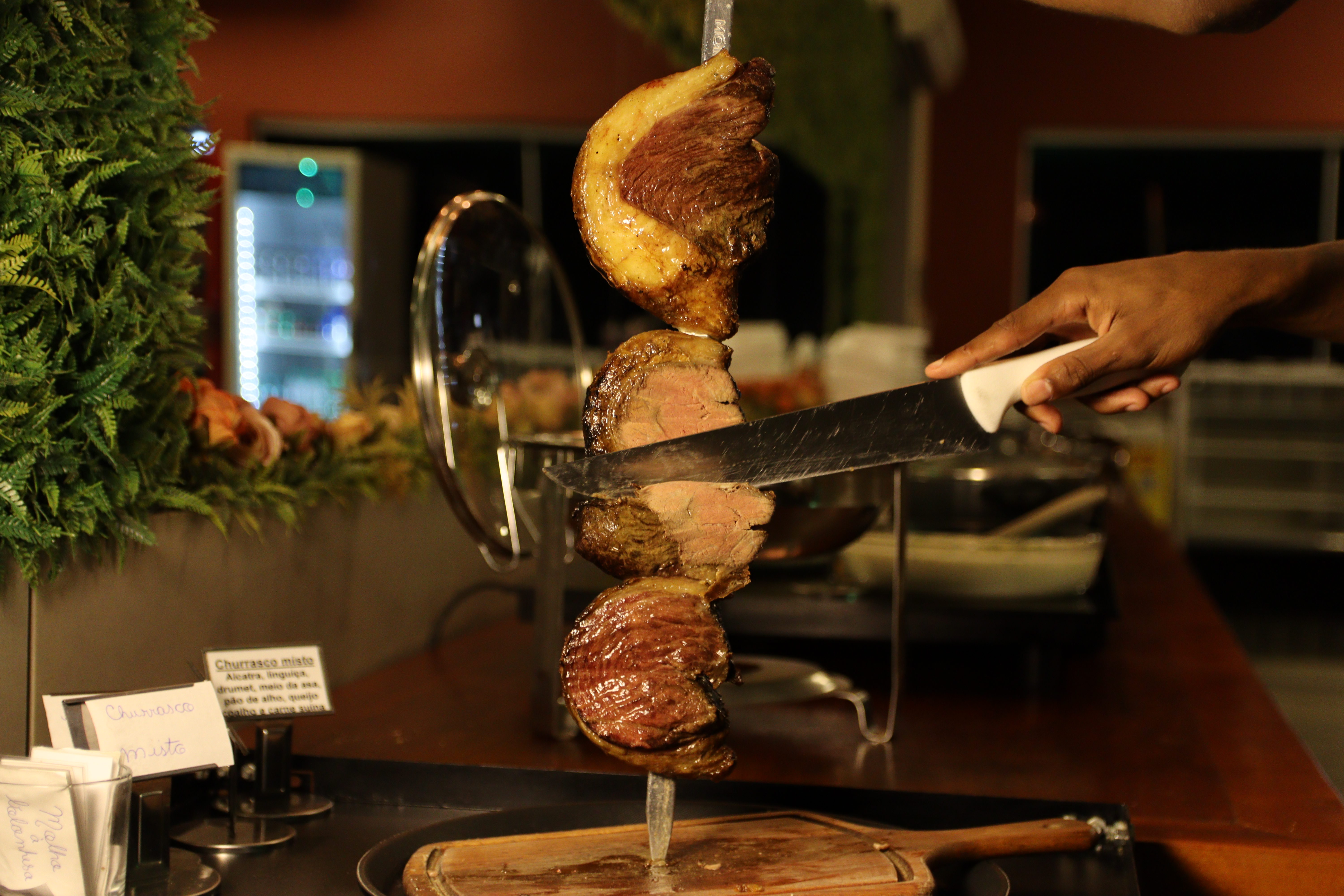 Churrasco na brasa